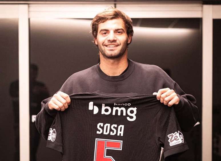 Santiago Sosa &eacute; o outro refor&ccedil;o do Vasco &ndash;