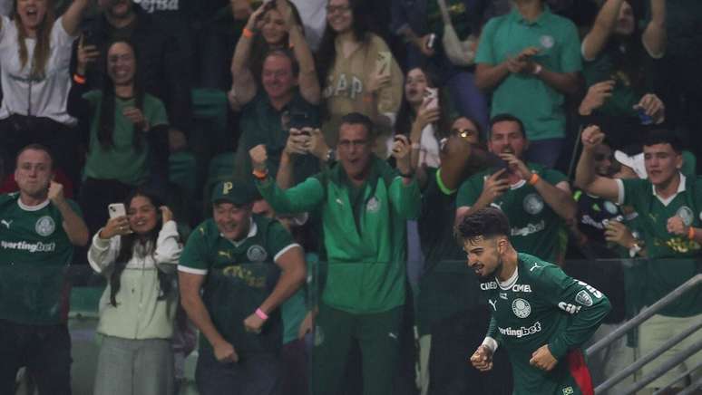 Flaco L&oacute;pez marcou o gol do Palmeiras no empate com o Cerro Porte&ntilde;o pela Copa Libertadores &ndash;