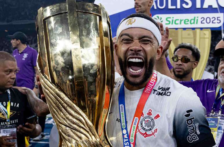 Depay foi pe&ccedil;a central na conquista do Paulist&atilde;o-2025 &ndash;