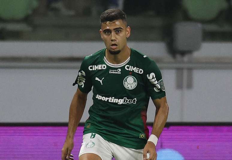 Andreas Pereira em a&ccedil;&atilde;o com a camisa do Palmeiras diante do Cerro Porte&ntilde;o &ndash;