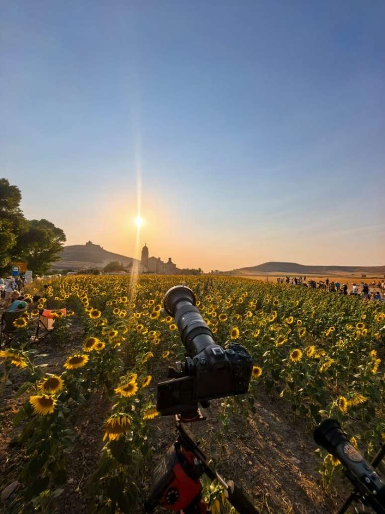 Fotos foram tiradas em Castrojeriz, na Espanha.