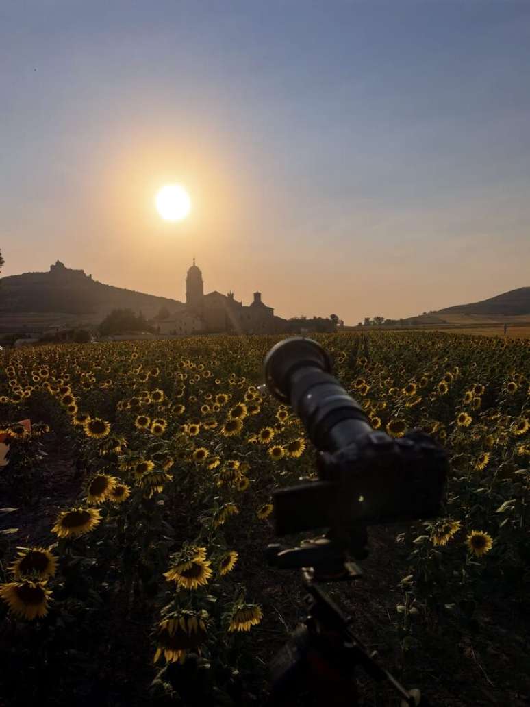 Fotos foram tiradas em Castrojeriz, na Espanha.