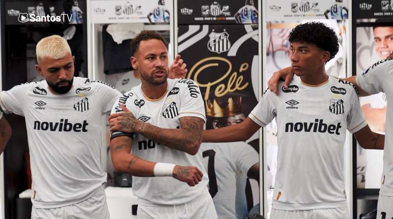 Craque pede uni&atilde;o do grupo do Santos &ndash;