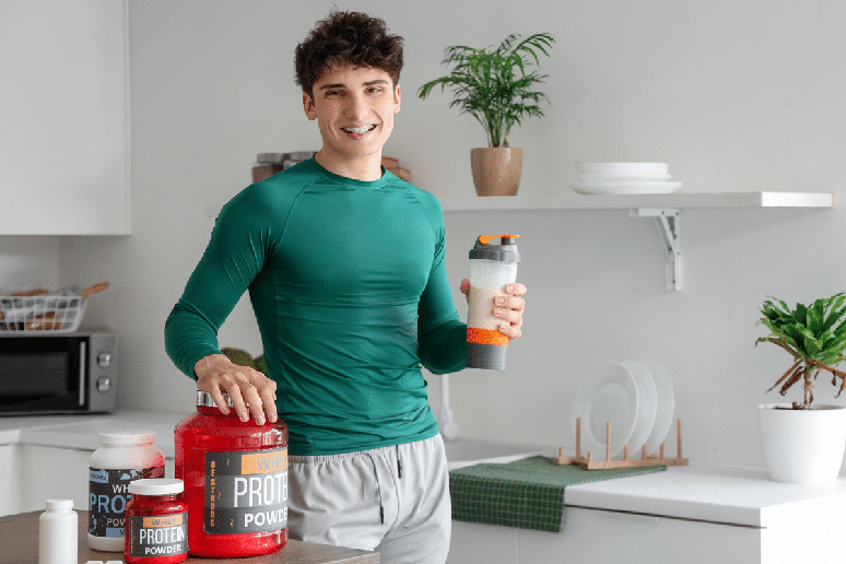 A suplementa&ccedil;&atilde;o de prote&iacute;na pode ser &uacute;til para atletas com necessidades elevadas, quando a alimenta&ccedil;&atilde;o n&atilde;o &eacute; suficiente para atingir a meta individual 