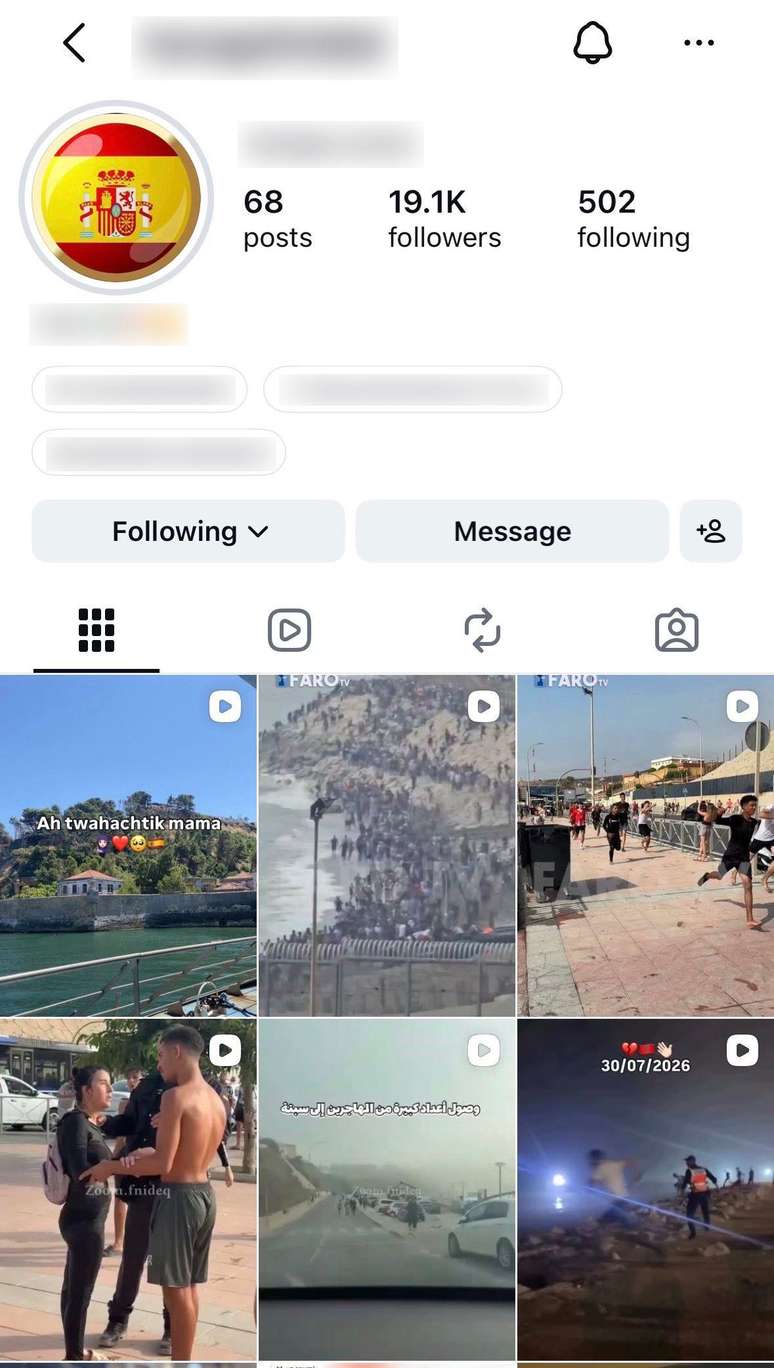 Diversas contas no Instagram fazem a travessia parecer f&aacute;cil