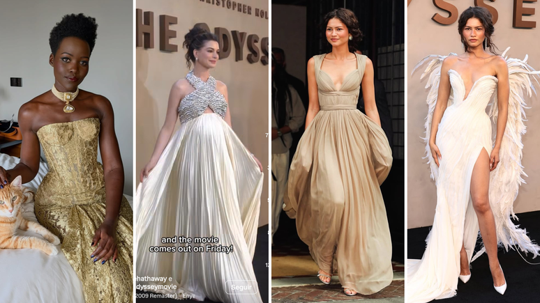 Lupita Nyong&rsquo;o, Anne Hathaway e Zendaya 