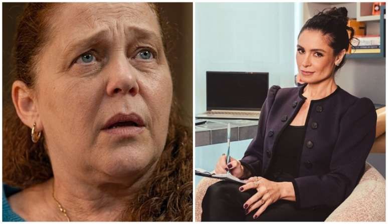 A atriz Isabela Garcia conheceu a fibromialgia em fam&iacute;lia, antes da novela; Franciely Freduzeski tem uma ampla rede de apoio para suportar a doen&ccedil;a