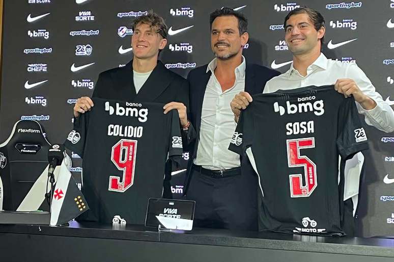 Colidio foi apresentado junto com Sosa &ndash;