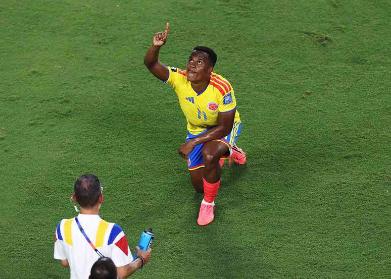 Jhon Arias disputou a Copa do Mundo com a camisa da Col&ocirc;mbia &ndash;