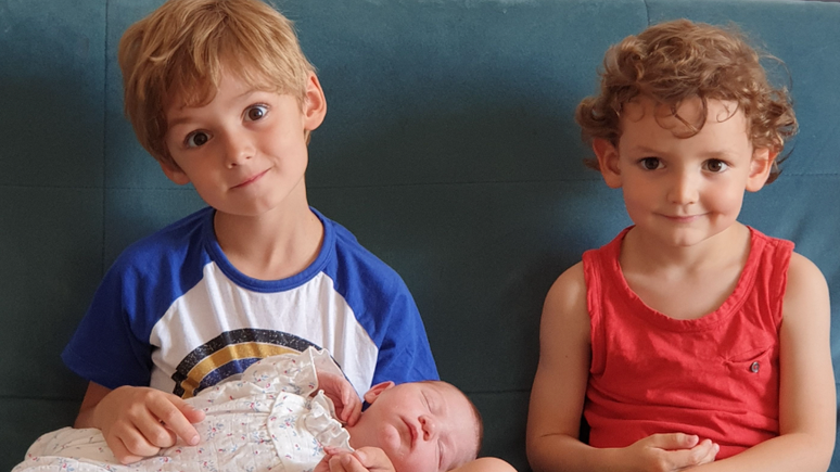 Hoje, Audrey e Arthur t&ecirc;m tr&ecirc;s filhos