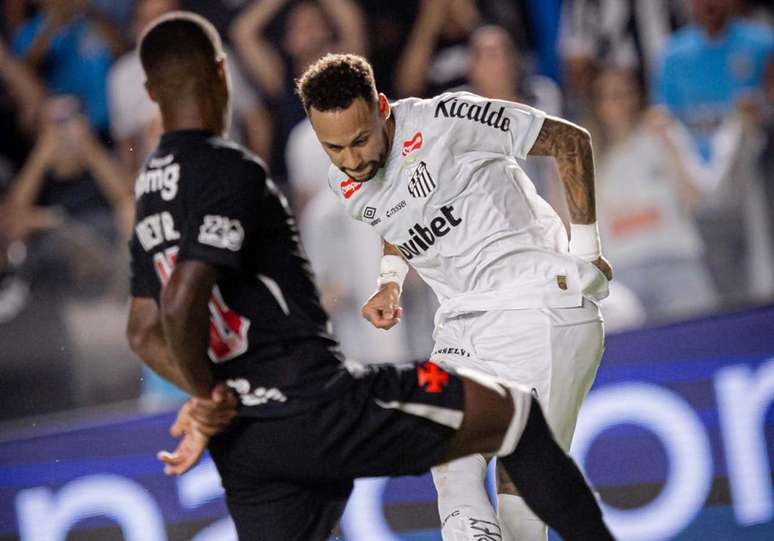 No primeiro turno, Santos bateu o Vasco com dois gols de Neymar &ndash;
