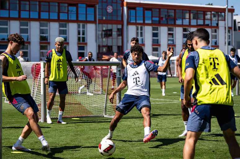 Atividade de prepara&ccedil;&atilde;o do Bayern durante a pr&eacute;-temporada do clube &ndash;
