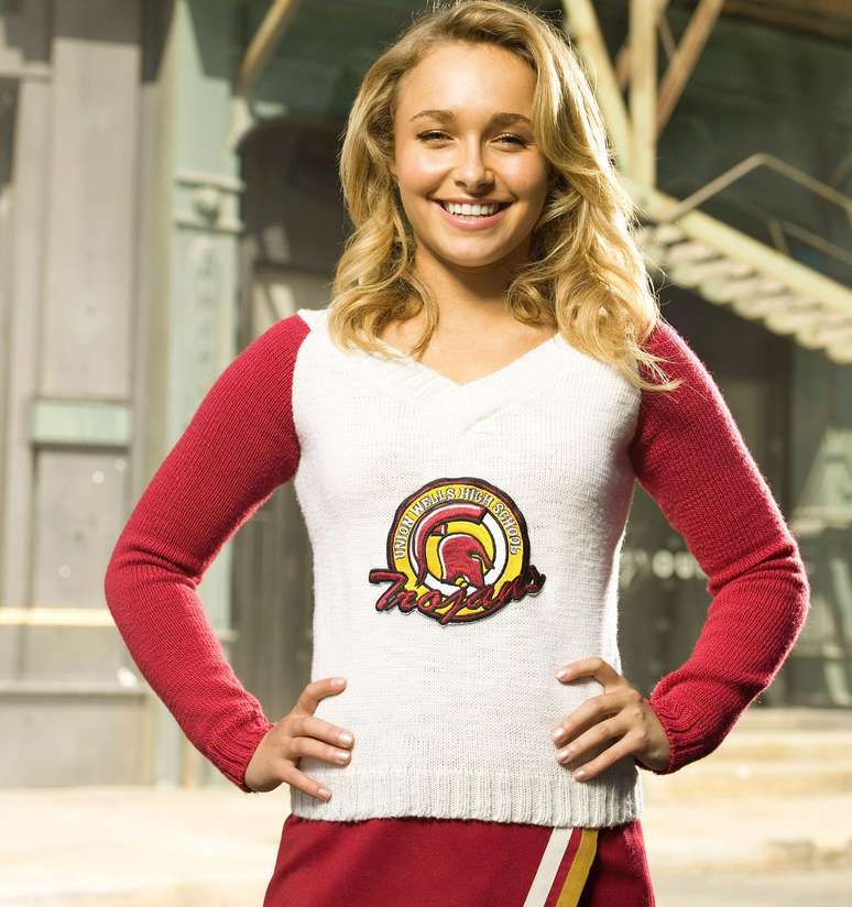Panettiere interpretou Claire Bennet, uma l&iacute;der de torcida com poderes de cura, em "Heroes".