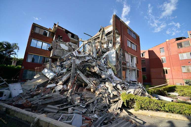 Pereira foi uma das cidades mais afetadas pelo terremoto de magnitude 7,4 que abalou o pa&iacute;s em 10 de agosto de 2026