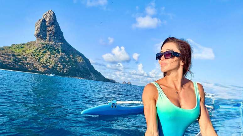 Tayane, em Fernando de Noronha, diz que n&atilde;o estava tentando fazer sucesso nas redes sociais quando foi mordida