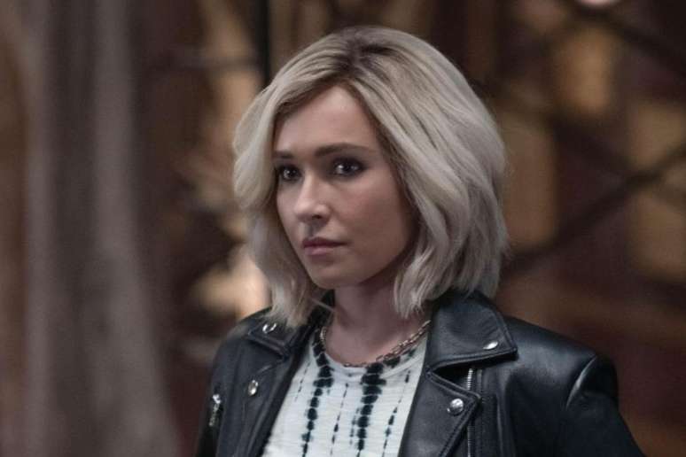 Hayden Panettiere, atriz, caracterizada para P&acirc;nico 6