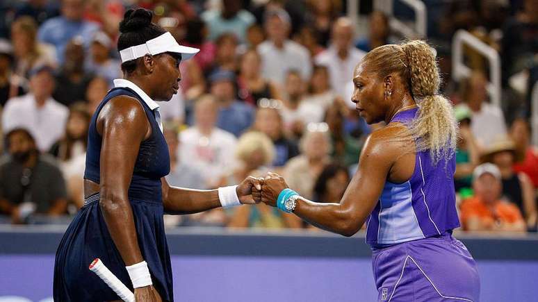 As irm&atilde;s Venus e Serena Williams perderam na rodada de abertura do torneio de duplas do Aberto de Cincinnati de 2026