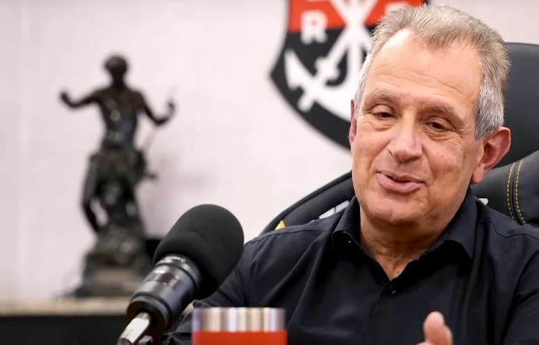 Luiz Eduardo Baptista, o Bap, presidente do Flamengo &ndash;