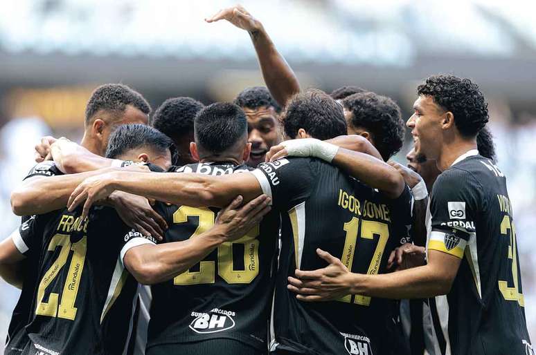Atl&eacute;tico vem de uma vit&oacute;ria contra o Gr&ecirc;mio, pelo Brasileir&atilde;o &ndash; Pedro Souza / Atl&eacute;tico