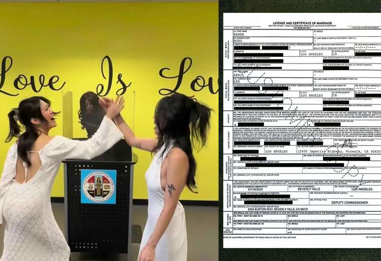 Renee e April se casaram legalmente no in&iacute;cio de 2024