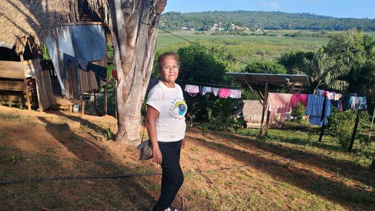 Sheila Cals voltou da Guiana Francesa para morar em nova ocupa&ccedil;&atilde;o no Oiapoque