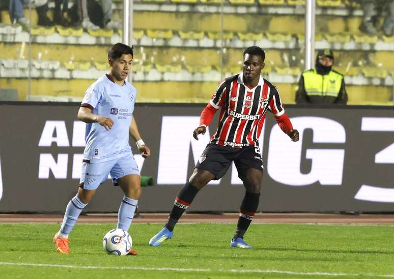 São Paulo encara o Bolívar por uma vaga nas quartas de final da Sula –