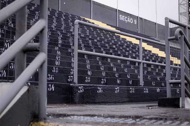 Outros setores do est&aacute;dio tamb&eacute;m passar&atilde;o por interven&ccedil;&otilde;es &ndash; Divulga&ccedil;&atilde;o/Santos FC