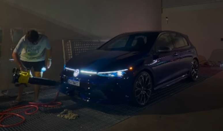 Eduardo Razuk e seu Golf R
