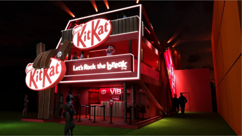KitKat cria fila virtual no Rock in Rio 2026. Saiba como usar o QR Code para agendar hor&aacute;rio e aproveitar a ativa&ccedil;&atilde;o da marca