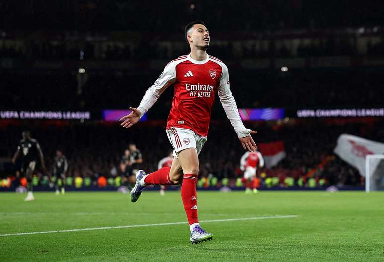 Gabriel Martinelli tem 62 gols com a camisa do Arsenal &ndash;