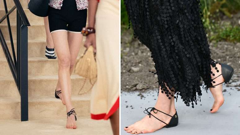 Desfile da Chanel e Margaret Qualley 