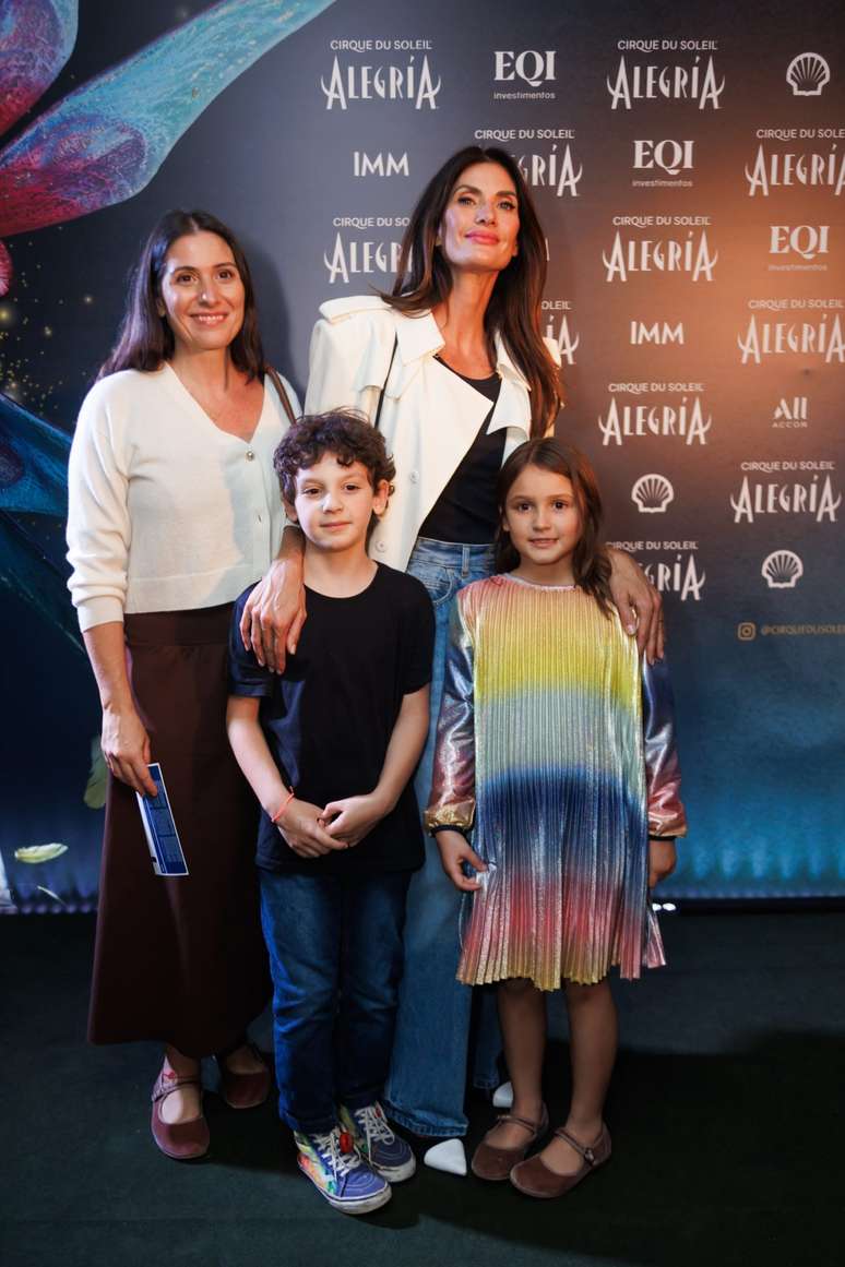 Isabella Fiorentino e familiares 