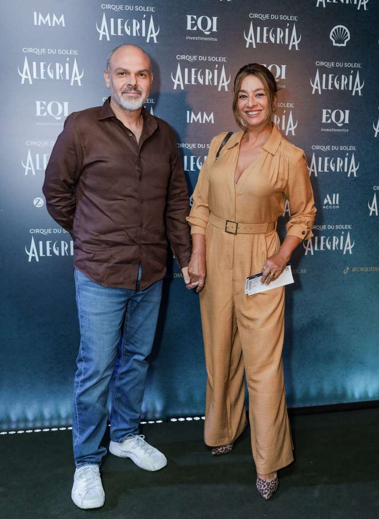 C&aacute;tia Fonseca e o marido Rodrigo Ricc&oacute; 