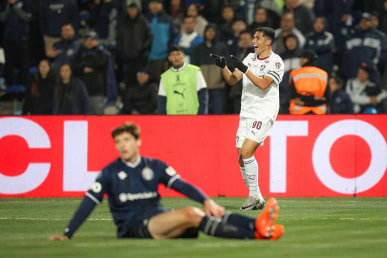 Kevin Serna marcou o gol do Fluminense na classifica&ccedil;&atilde;o contra o Independiente Rivadavia, da Argentina &ndash;