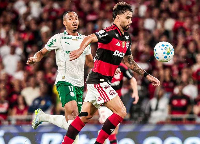 Flamengo pode ultrapassar o Palmeiras pela primeira vez no BR26 &ndash;