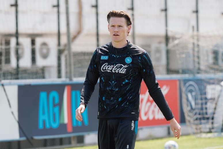 Apoiador escoc&ecirc;s Scott McTominay &eacute; um dos destaques do time do Napoli &ndash; Divulga&ccedil;&atilde;o/SSC Napoli