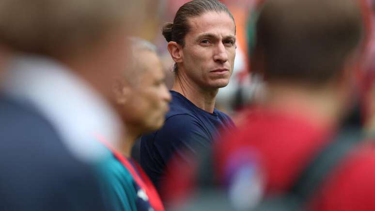 T&eacute;cnico brasileiro do Monaco, Filipe Lu&iacute;s, durante amistoso de pr&eacute;-temporada contra o Liverpool. Equipe francesa venceu por 3 a 2.