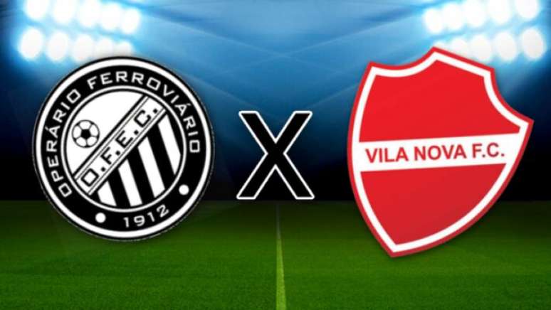 Operário e Vila Nova se enfrentam pela Série B do Campeonato Brasileiro