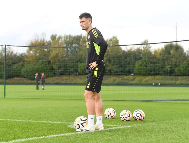 Gabriel Martinelli est&aacute; no Arsenal desde 2019 &ndash; Divulga&ccedil;&atilde;o/Arsenal