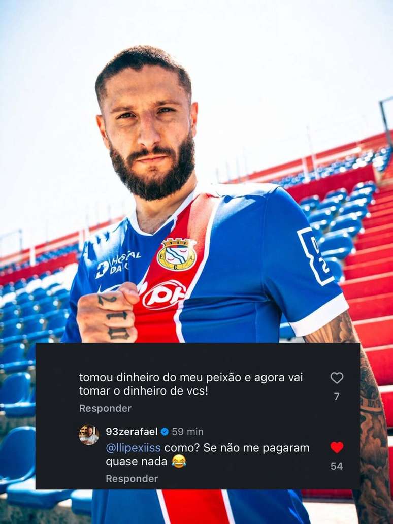 Z&eacute; Rafael responde provoca&ccedil;&atilde;o de torcedor do Santos &ndash;