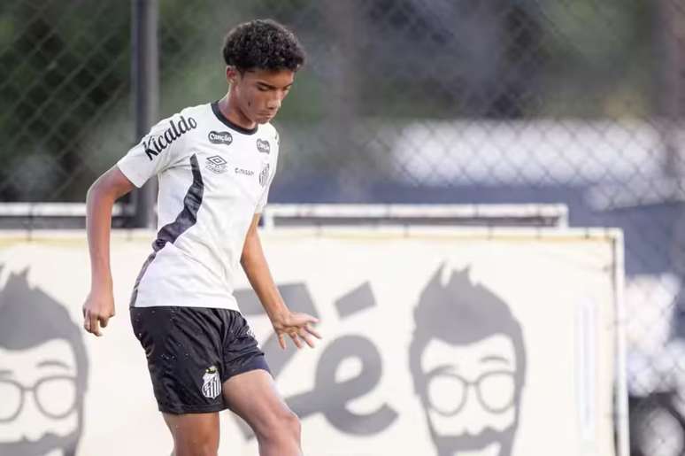 Robinho Jr. acabou sendo liberado pelo Santos para viajar &agrave; It&aacute;lia &ndash;