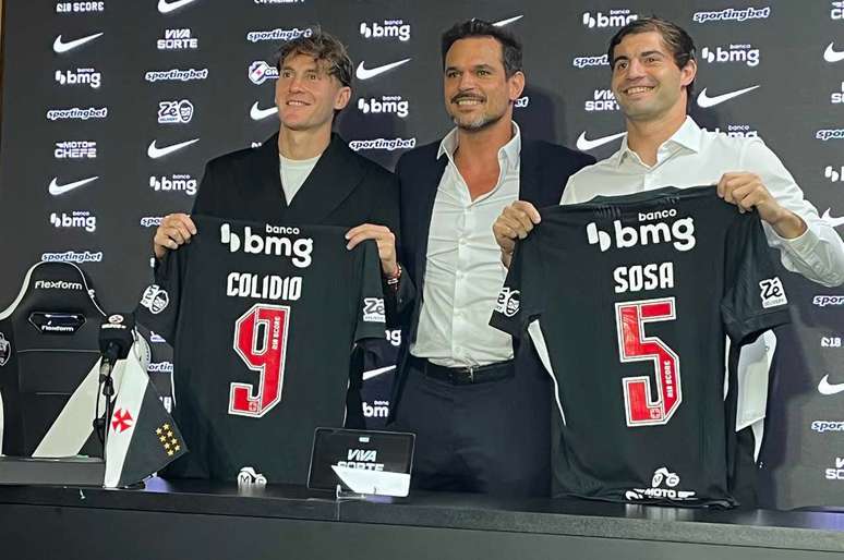 Vasco apresentou recentemente dois refor&ccedil;os argentinos &ndash;