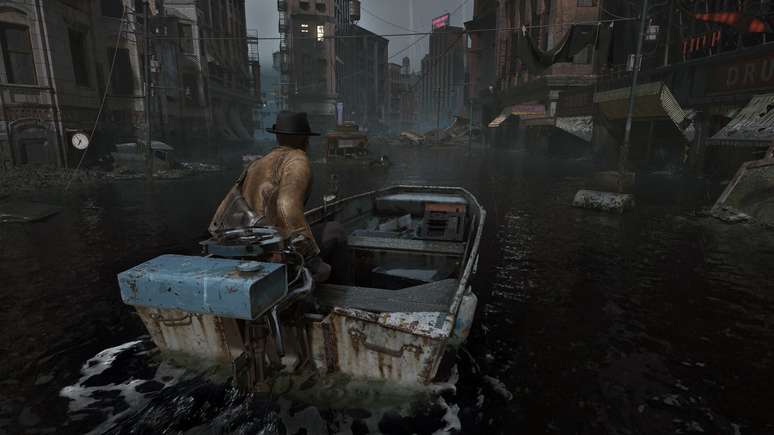 A trama se passa em 1929 na decadente e fict&iacute;cia cidade submersa de Arkham