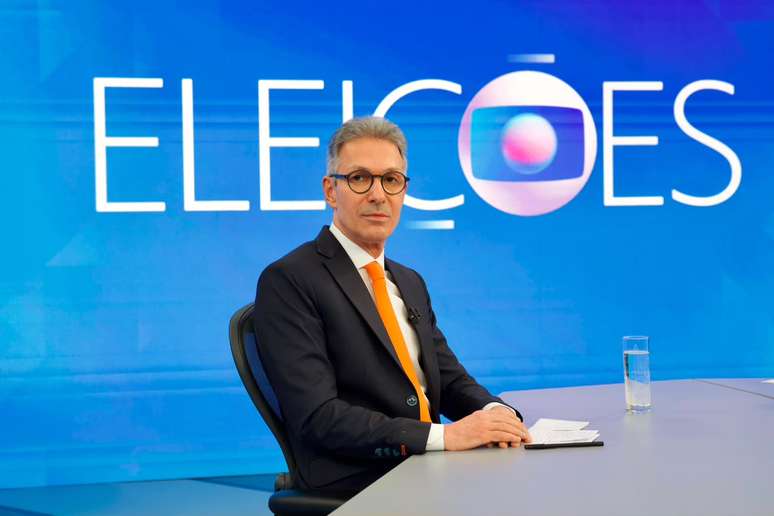 Romeu Zema (Novo) nos Est&uacute;dios Globo