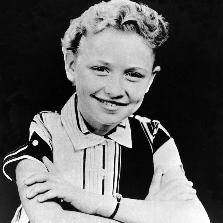 Dolly Parton aos 9 anos de idade