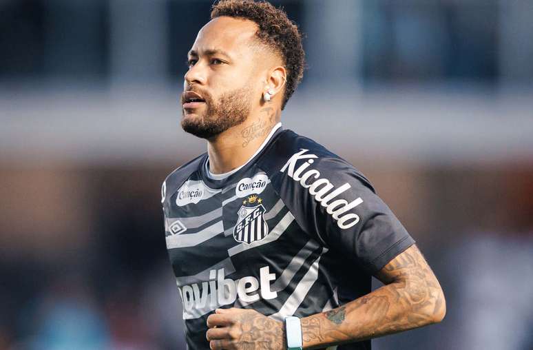 Neymar fica fora de Palmeiras x Santos &ndash;