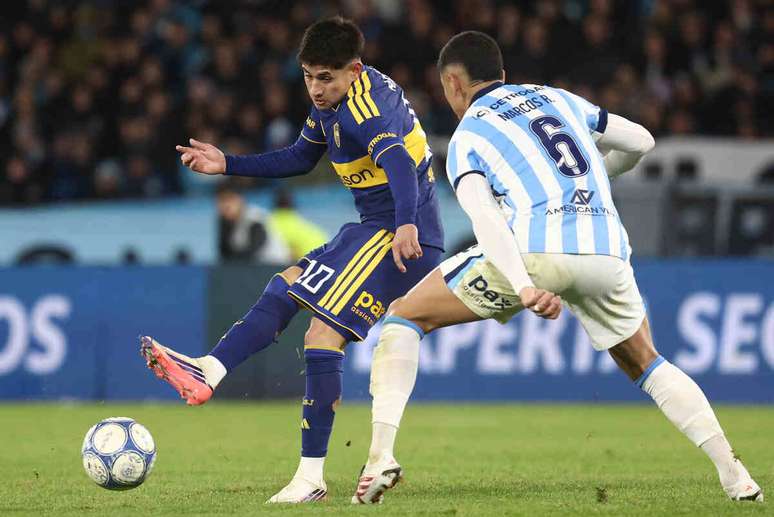 Aranda fez 32 jogos pelo Boca em 2026 com um gol e tr&ecirc;s assist&ecirc;ncias &ndash;