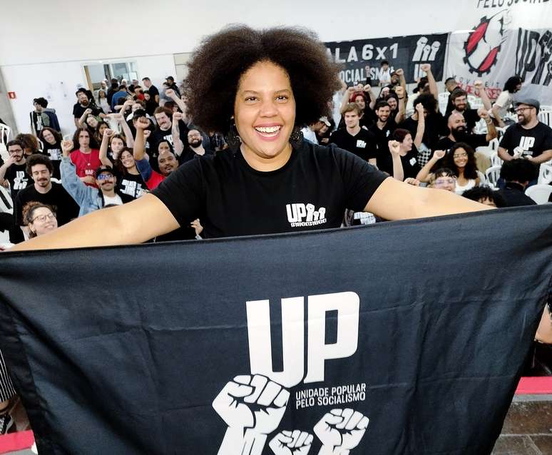 Samara Martins, candidata &agrave; Presid&ecirc;ncia pelo UP