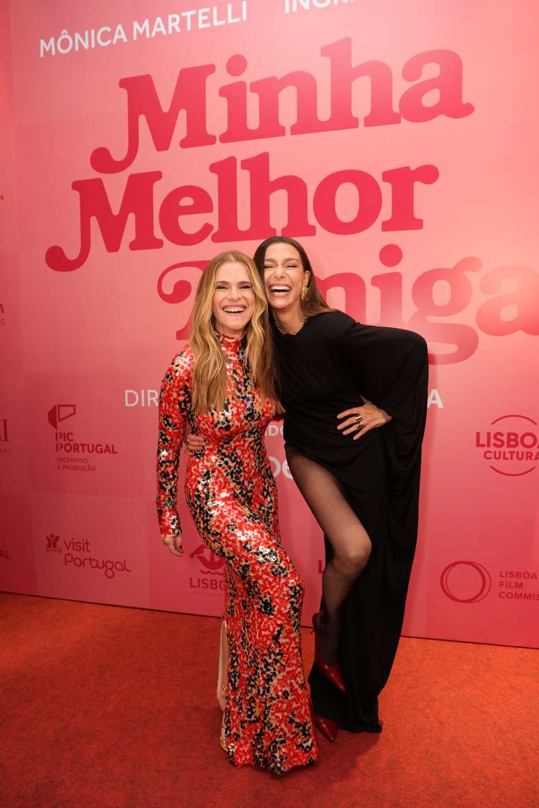 Ingrid Guimar&atilde;es e M&ocirc;nica Martelli 