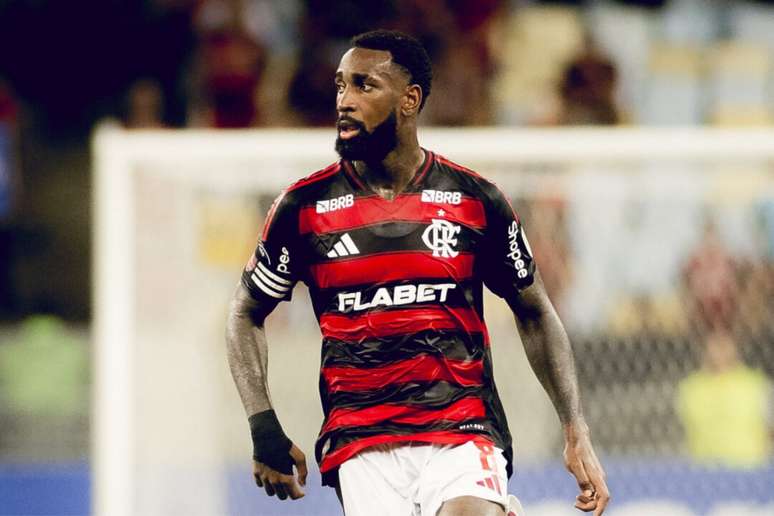 Gerson em a&ccedil;&atilde;o pelo Flamengo